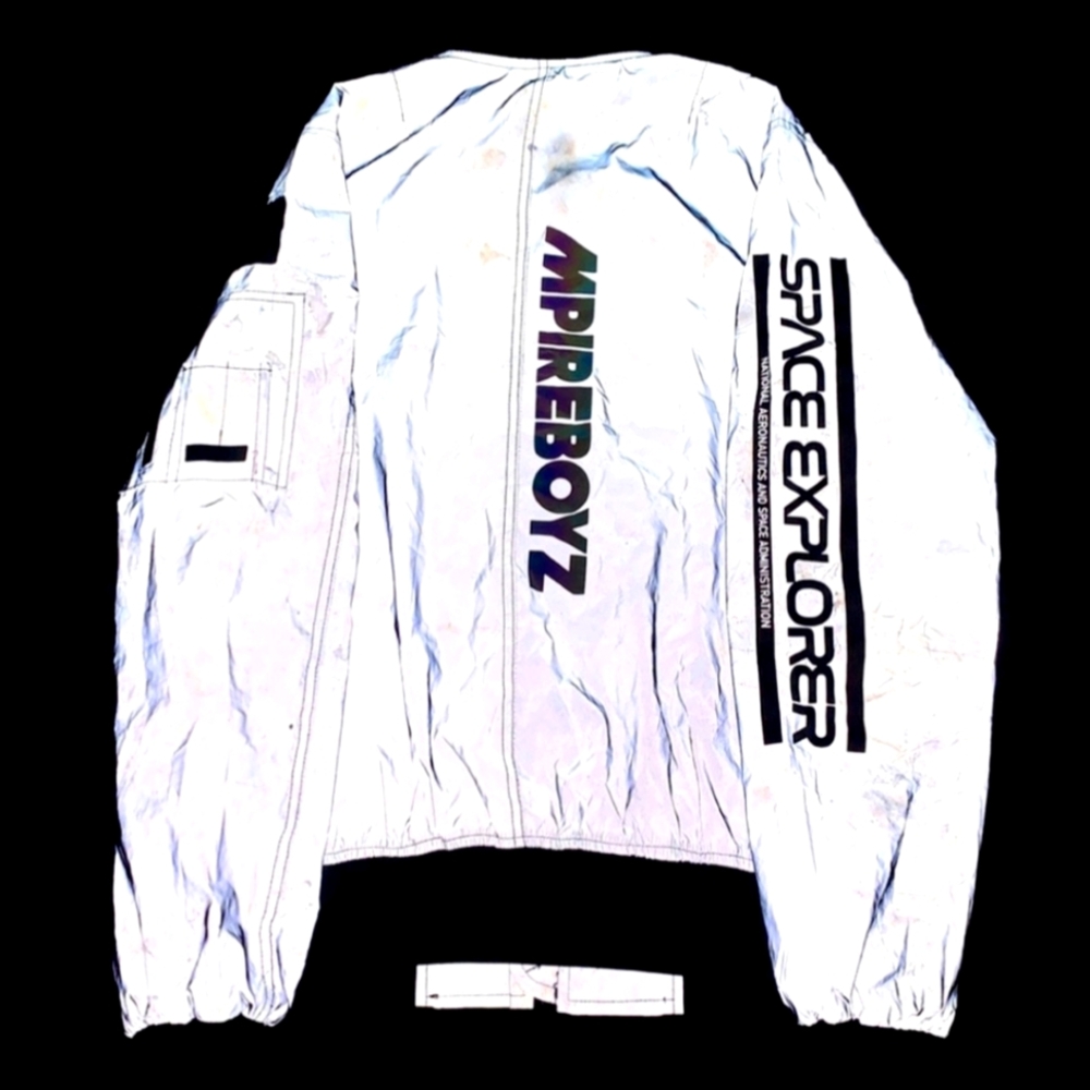 Gray Bomber Jacket - image 7